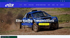 Desktop Screenshot of eliteracingtransmissions.com