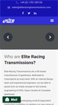 Mobile Screenshot of eliteracingtransmissions.com